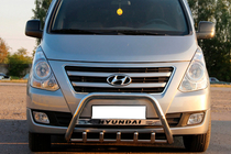 Hyundai H300, H1, Starex 2008–2020 Přední ochranný rám (bullbar) WT004 (nerez) fotografie 1