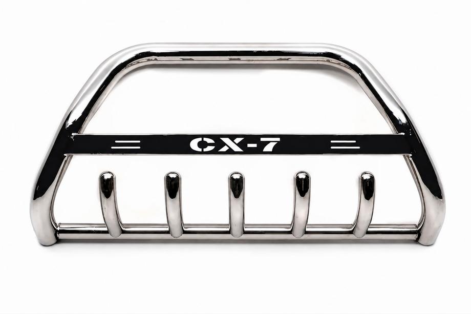 Mazda CX-7 2006–2012 Přední ochranný rám (bullbar) WT004 (nerez) Image