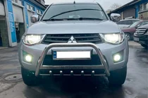 Mitsubishi L200 2006–2015 Přední ochranný rám (bullbar) WT004 (nerez) fotografie 1