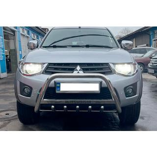 Přední ochranný rám (bullbar) WT004 (nerez) fotografie 2