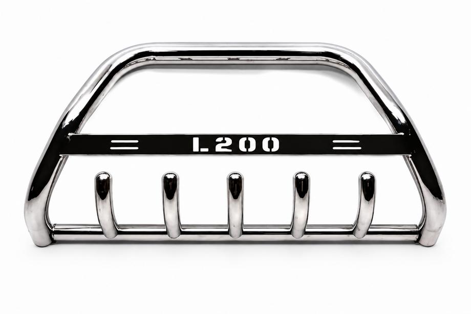 Mitsubishi L200 2015–2024 Přední ochranný rám (bullbar) WT004 (nerez) Image
