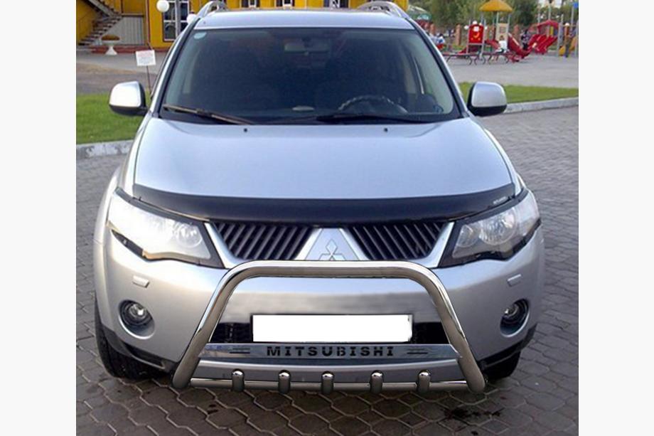 Mitsubishi Outlander 2006–2012 Přední ochranný rám (bullbar) WT004 (nerez) Image