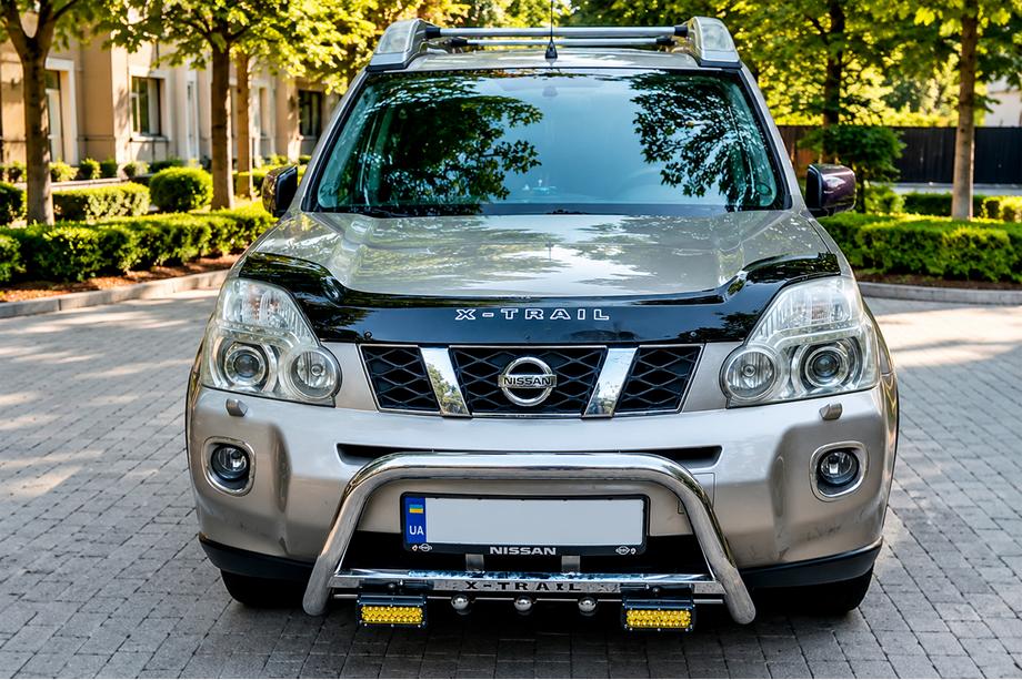 Nissan X-trail T31 2007–2014 Přední ochranný rám (bullbar) WT004 (nerez) Image