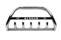 Nissan Qashqai 2007–2010 Přední ochranný rám (bullbar) WT004 (nerez) fotografie 3
