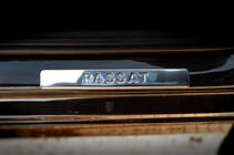 Volkswagen Passat B7 2012–2015 Nerezové prahové lišty OmsaLine typ 1 (4 ks, nerez) fotografie 3