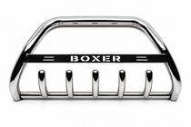Peugeot Boxer 1994–2006 Přední ochranný rám (bullbar) WT004 (nerez) fotografie 1