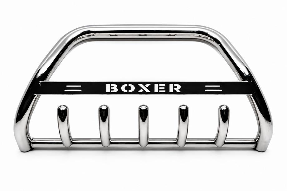 Peugeot Boxer 1994–2006 Přední ochranný rám (bullbar) WT004 (nerez) Image