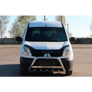 Přední ochranný rám (bullbar) WT004 (nerez) Renault Kangoo 1998–2008 fotografie 1