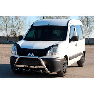 Přední ochranný rám (bullbar) WT004 (nerez) Renault Kangoo 1998–2008 fotografie 3