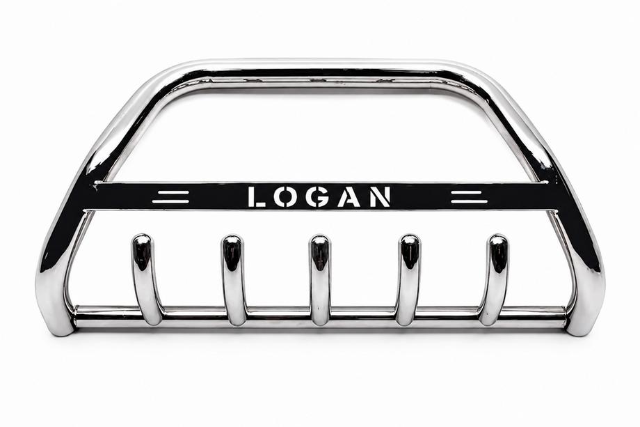 Renault Logan MCV 2013–2022 Přední ochranný rám (bullbar) WT004 (nerez) Image