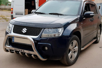 Suzuki Grand Vitara 2005–2017 Přední ochranný rám (bullbar) WT004 (nerez) fotografie 4