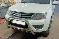 Suzuki Grand Vitara 2005–2017 Přední ochranný rám (bullbar) WT004 (nerez) fotografie 7
