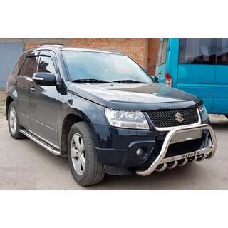Přední ochranný rám (bullbar) WT004 (nerez) Suzuki Grand Vitara 2005–2017 fotografie 3