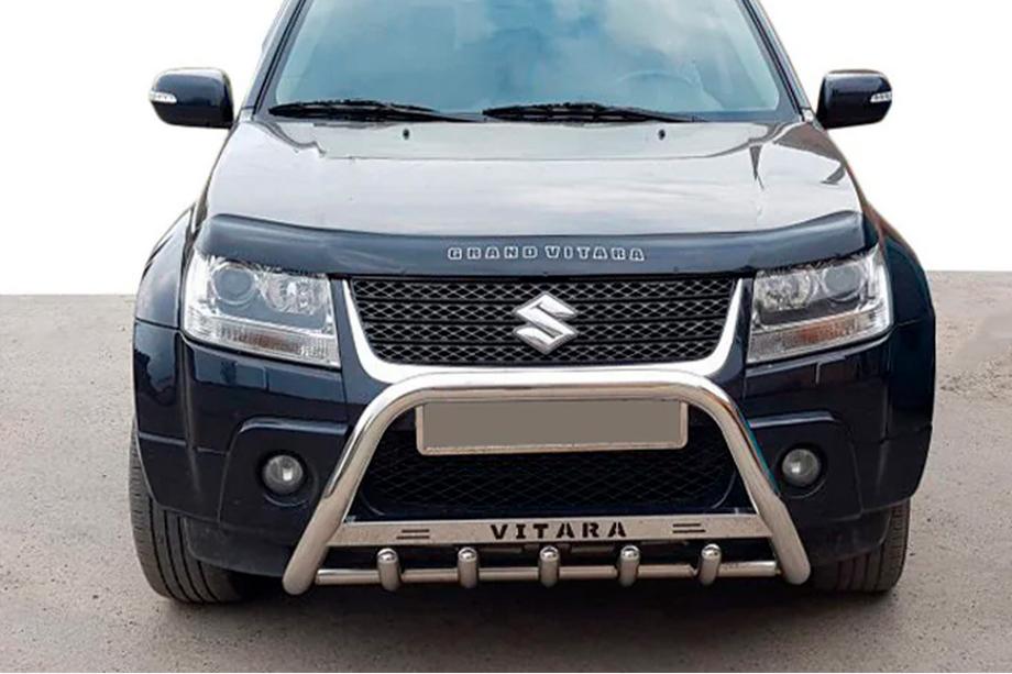 Suzuki Grand Vitara 2005–2017 Přední ochranný rám (bullbar) WT004 (nerez) Image