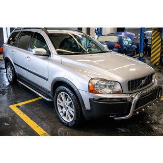 Přední ochranný rám (bullbar) WT004 (nerez) Volvo XC90 2002–2014 fotografie 2