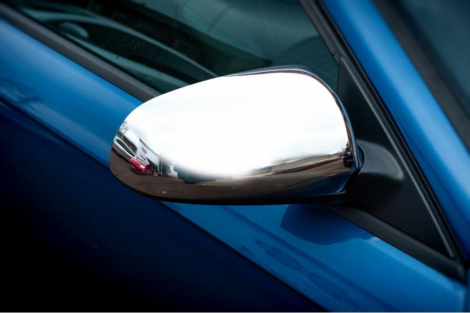 Audi A6 C6 2004–2011 Chromové kryty zrcátek 2004-2008 (2 ks, nerez) Fotografie 2