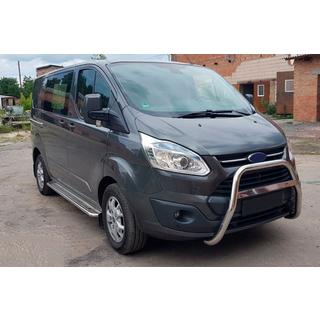 Přední ochranný rám WT006 (nerez) Ford Custom 2013–2022 fotografie 1