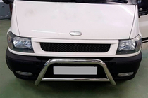 Ford Transit 2000–2014 Přední ochranný rám WT006 (nerez) fotografie 1