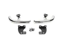 Hyundai Santa Fe 2 2006–2012 Zadní rohy AK003 (2 ks, nerez) fotografie 1