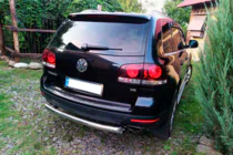 Volkswagen Touareg 2002–2010 Zadní ochranné oblouky AK002 (2 ks, nerez) fotografie 2