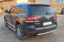 Volkswagen Touareg 2002–2010 Zadní ochranné oblouky AK002 (2 ks, nerez) fotografie 4
