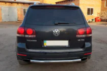 Volkswagen Touareg 2002–2010 Zadní ochranné oblouky AK002 (2 ks, nerez) fotografie 6