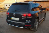 Volkswagen Touareg 2002–2010 Zadní ochranné oblouky AK002 (2 ks, nerez) fotografie 7