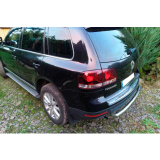Zadní ochranné oblouky AK002 (2 ks, nerez) Volkswagen Touareg 2002–2010 fotografie 1