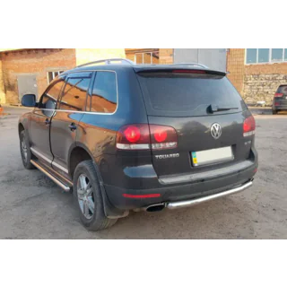 Zadní ochranné oblouky AK002 (2 ks, nerez) Volkswagen Touareg 2002–2010 fotografie 4