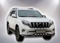 Toyota Land Cruiser Prado 150 2009–2023 Přední ochranný rám F3-31 (nerez) fotografie 3