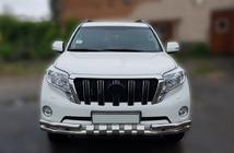 Toyota Land Cruiser Prado 150 2009–2023 Přední ochranný rám F3-31 (nerez) fotografie 5