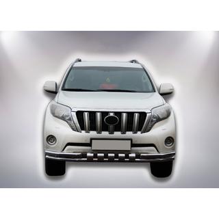 Přední ochranný rám F3-31 (nerez) Toyota Land Cruiser Prado 150 2009–2023 fotografie 2
