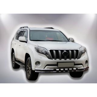 Přední ochranný rám F3-31 (nerez) Toyota Land Cruiser Prado 150 2009–2023 fotografie 3