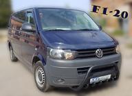 Volkswagen T5 2010–2015 Přední ochranný rám WT003 Black (nerez) fotografie 3