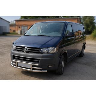 Přední ochranný rám F3-42 (nerez) Volkswagen T5 2010–2015 fotografie 2
