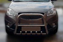 SsangYong Korando 2010–2019 Přední ochranný rám F1-40 (nerez) fotografie 1