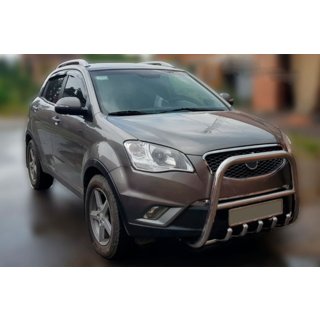 Přední ochranný rám F1-40 (nerez) SsangYong Korando 2010–2019 fotografie 3