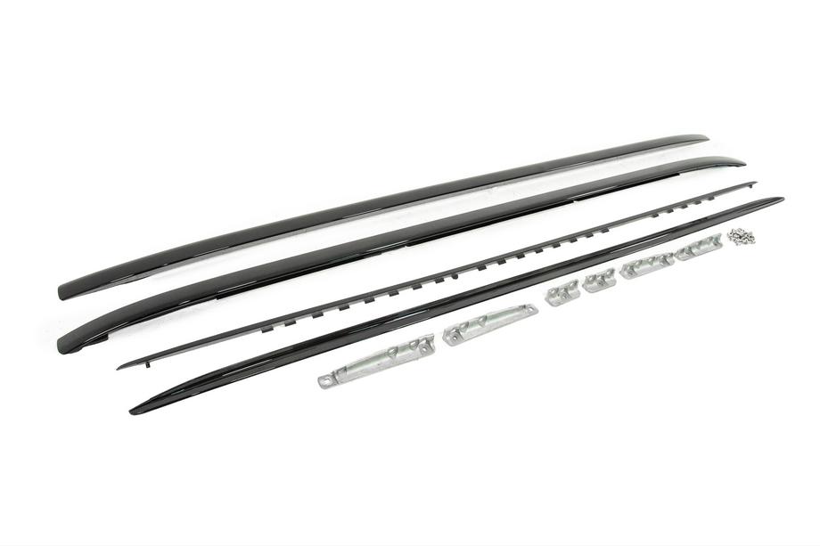 Range Rover Sport 2014–2022 OEM střešní ližiny (sada) Černá Fotografie 5