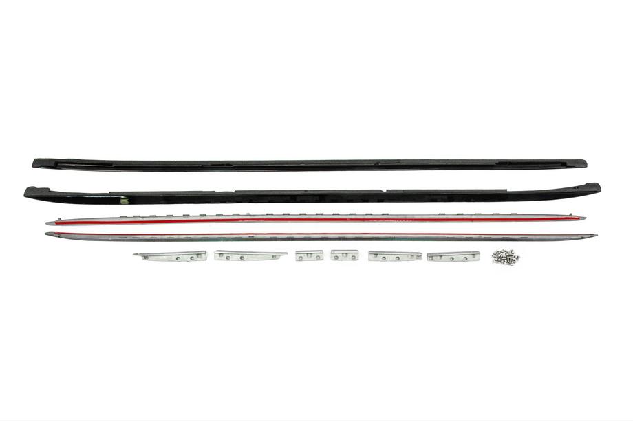 Range Rover Sport 2014–2022 OEM střešní ližiny (sada) Černá Fotografie 6