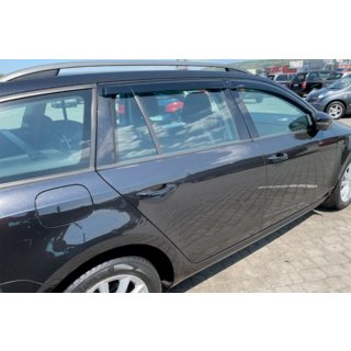 Okenní deflektory SW (4 ks, HIC) Skoda Octavia III A7 2013–2019 fotografie 3