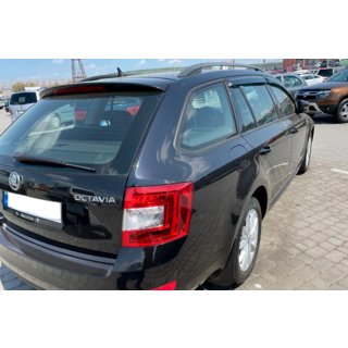 Okenní deflektory SW (4 ks, HIC) Skoda Octavia III A7 2013–2019 fotografie 4