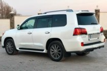 Toyota Land Cruiser 200 2007–2021 Okenní deflektory 11 cm (4 ks, HIC) fotografie 12