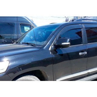 Okenní deflektory 11 cm (4 ks, HIC) Toyota Land Cruiser 200 2007–2021 fotografie 4