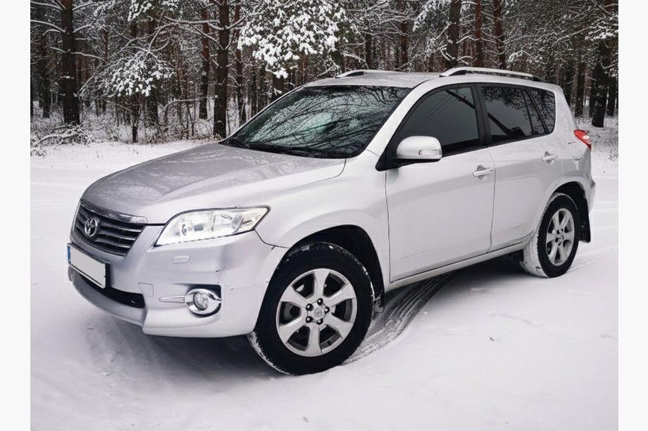 Toyota Rav 4 2006–2013 Střešní ližiny Skyport (šedé) Image