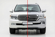 Toyota Land Cruiser 200 2007–2021 Faceliftová sada z LC200 2008-2015 na LC 2016- Comfort fotografie 1