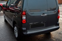 Citroen Berlingo 2008–2018 Ochranná lišta na zadní nárazník Omsa Line (nerez) fotografie 4