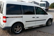 Volkswagen Caddy 2015–2020 Boční nerezové trubky BB002 (2 ks) fotografie 1