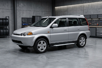 Honda HR-V 1998–2006 Boční nášlapy Allmond Grey (2 ks, hliník) fotografie 1