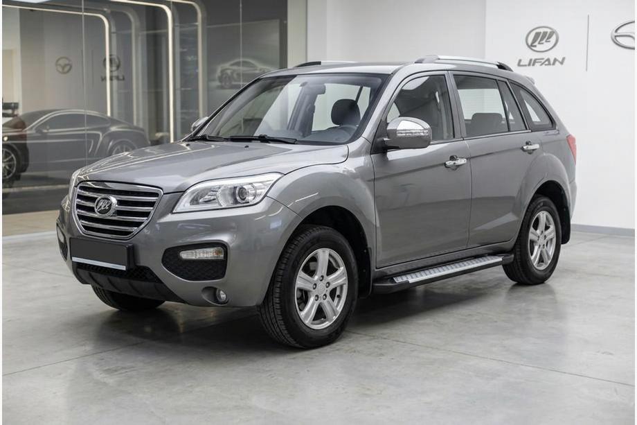 Lifan X60 2011– Boční nášlapy Allmond Grey (2 ks, hliník) Image