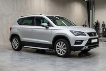 Seat Ateca 2016– Boční nášlapy Allmond Grey (2 ks, hliník) fotografie 1